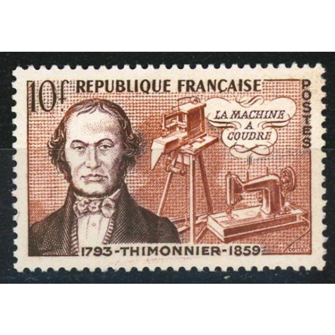 Fance 1955 - Yvert n° 1013 neuf ** luxe MNH