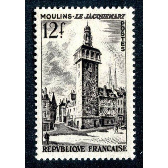 Fance 1955 - Yvert n° 1025 neuf ** luxe MNH