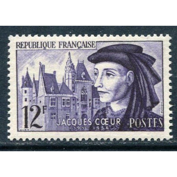 Fance 1955 - Yvert n° 1034 neuf ** luxe MNH