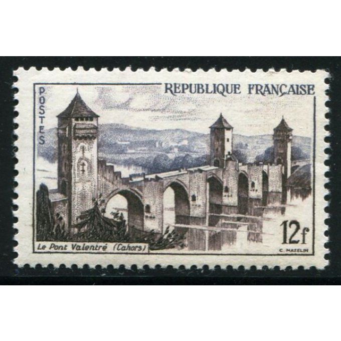 Fance 1955 - Yvert n° 1039 neuf ** luxe MNH