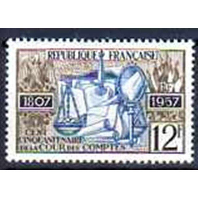 Fance 1957 - Yvert n° 1107 neuf ** luxe MNH