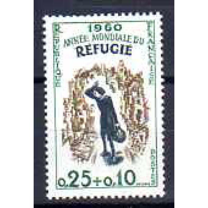 Fance 1960 - Yvert n° 1253 neuf ** luxe MNH