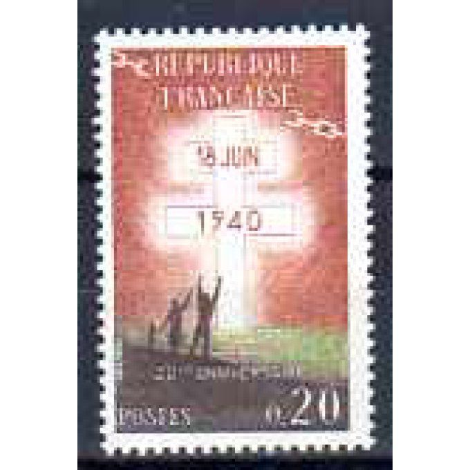 Fance 1960 - Yvert n° 1264 neuf ** luxe MNH