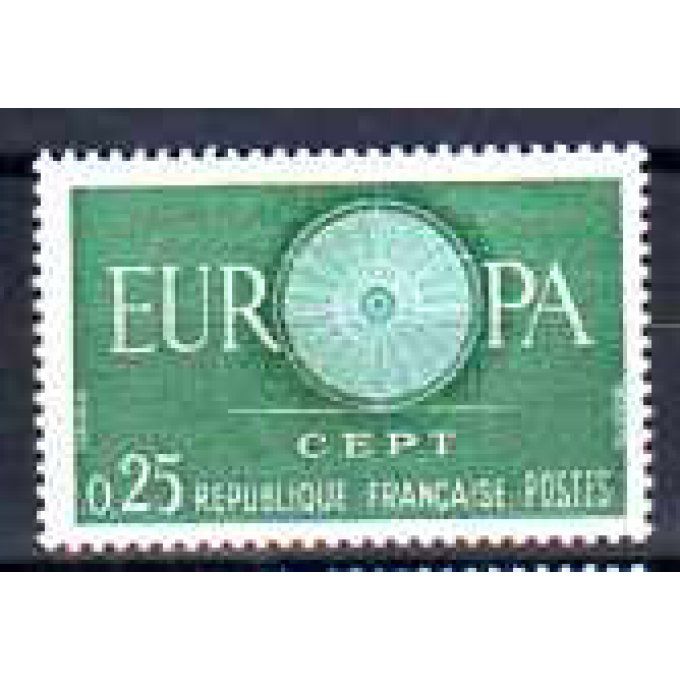 Fance 1960 - Yvert n° 1266 neuf ** luxe MNH