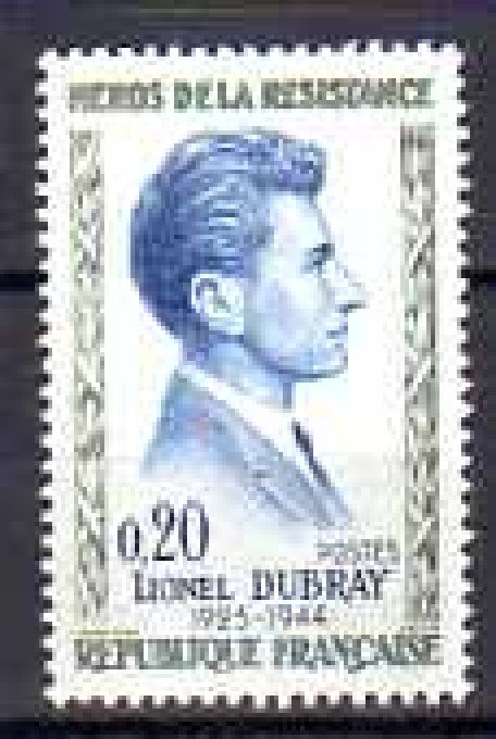 France 1961 - Yvert n° 1289 neuf ** luxe MNH