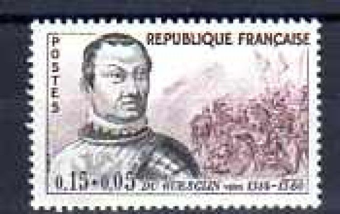 France 1961 - Yvert n° 1295 neuf ** luxe MNH