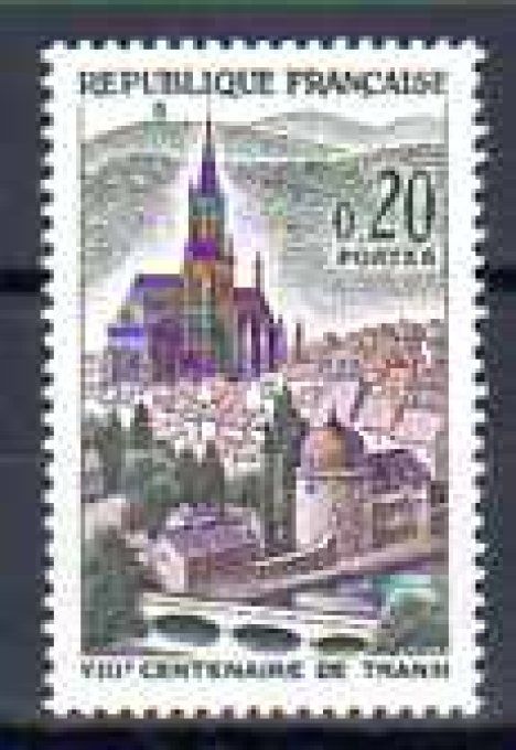 France 1961 - Yvert n° 1308 neuf ** luxe MNH
