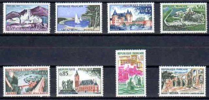 France 1961 - Yvert n° 1311 à 1318 neuf ** luxe MNH