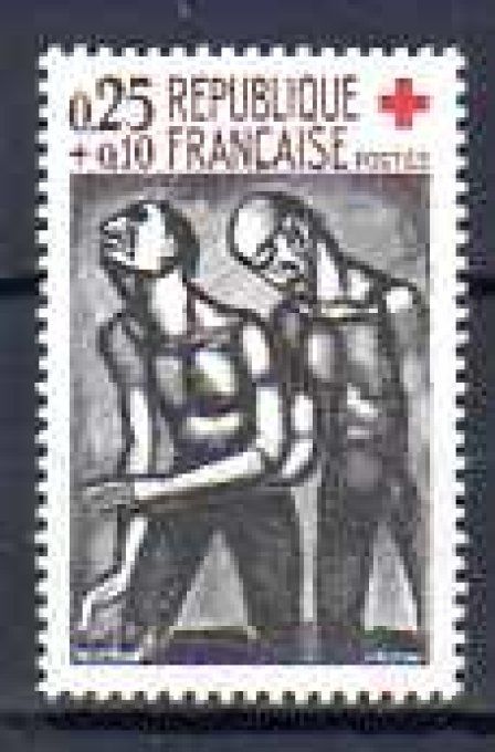 France 1961 - Yvert n° 1324 neuf ** luxe MNH