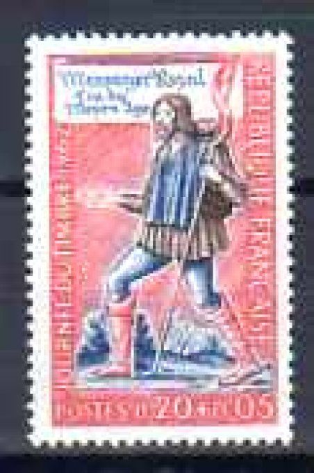 France 1962 - Yvert n° 1332 neuf ** luxe MNH