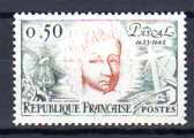 France 1962 - Yvert n° 1344 neuf ** luxe MNH