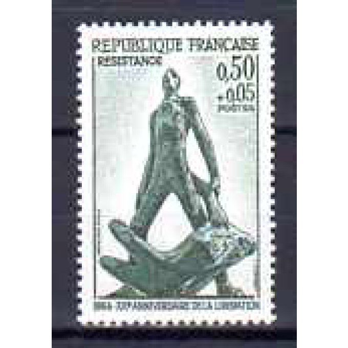 Fance 1964 - Yvert n° 1411 neuf ** luxe MNH