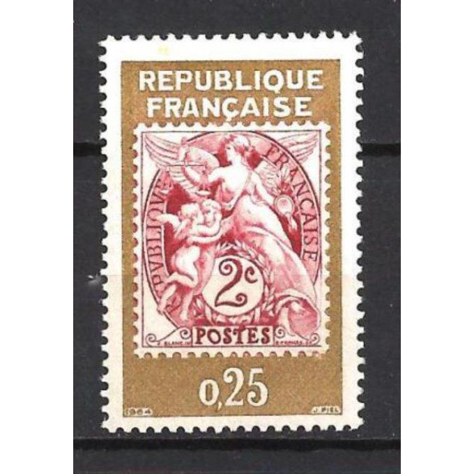Fance 1964 - Yvert n° 1414 neuf ** luxe MNH