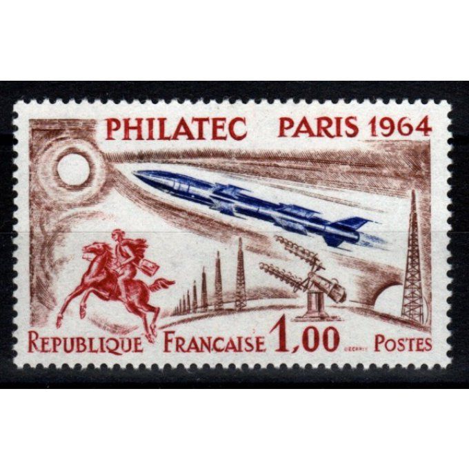 Fance 1964 - Yvert n° 1422a neuf ** luxe MNH