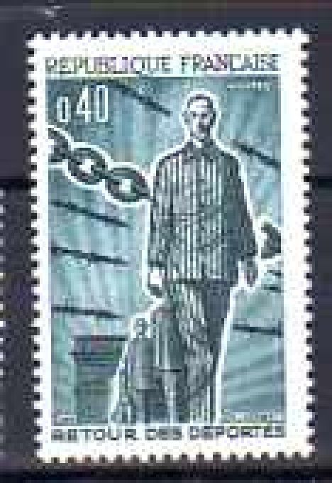 France 1965 - Yvert n° 1447 neuf ** luxe MNH