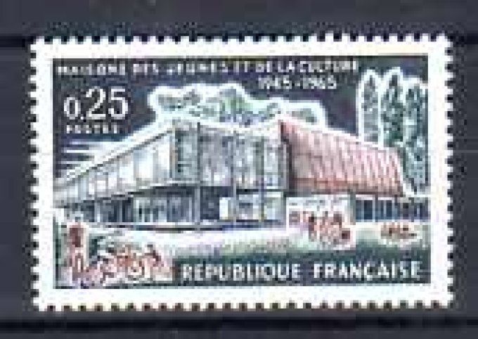 France 1965 - Yvert n° 1448 neuf ** luxe MNH