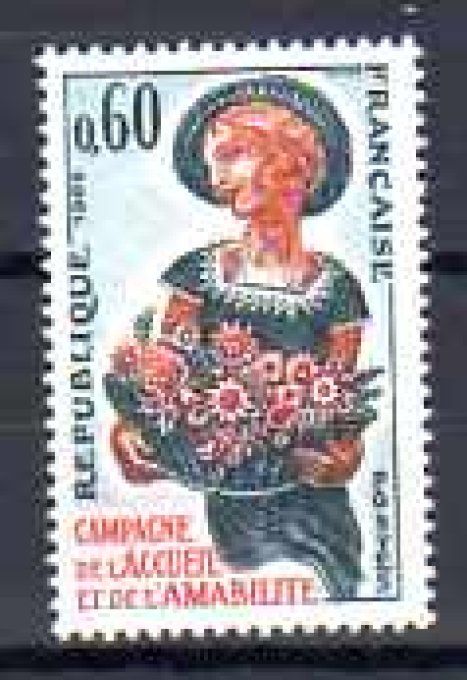 France 1965 - Yvert n° 1449 neuf ** luxe MNH
