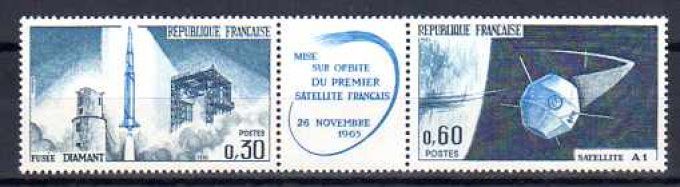 France 1965 - Yvert n° 1465A neuf ** luxe MNH