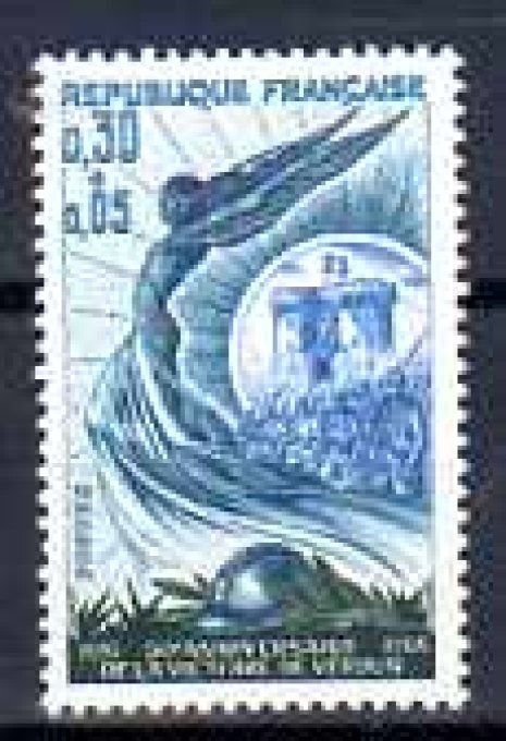 France 1966 - Yvert n° 1484 neuf ** luxe MNH