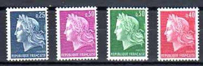 France 1967 - Yvert n° 1535 à 1536B neuf ** luxe MNH