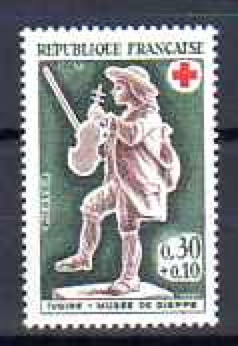 France 1967 - Yvert n° 1541 neuf ** luxe MNH