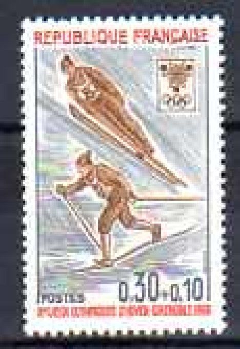 France 1968 - Yvert n° 1543 neuf ** luxe MNH