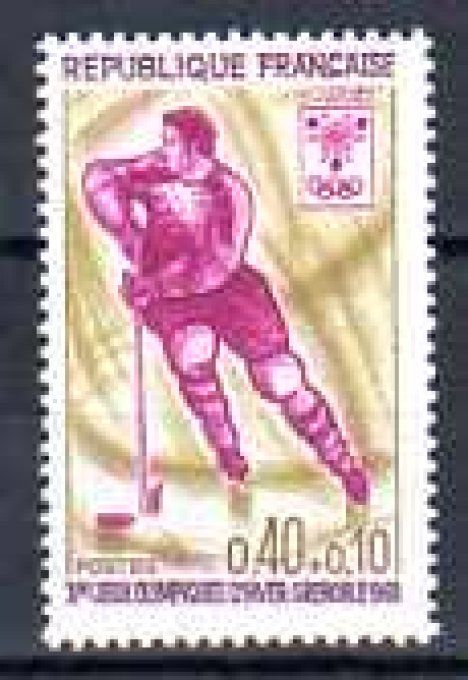 France 1968 - Yvert n° 1544 neuf ** luxe MNH