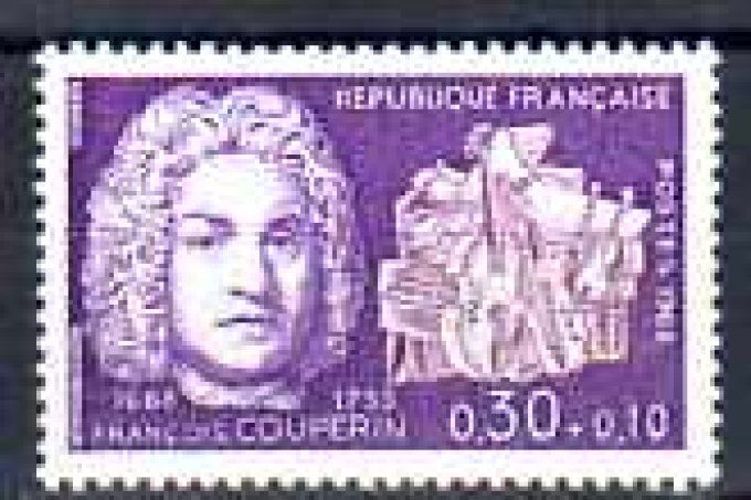 France 1968 - Yvert n° 1550 neuf ** luxe MNH