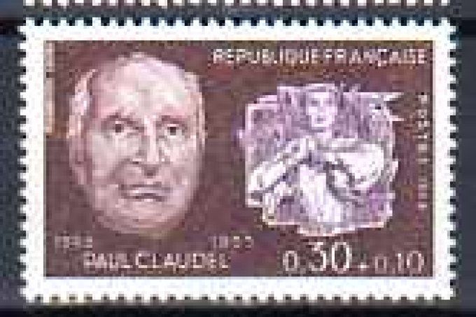 France 1968 - Yvert n° 1553 neuf ** luxe MNH