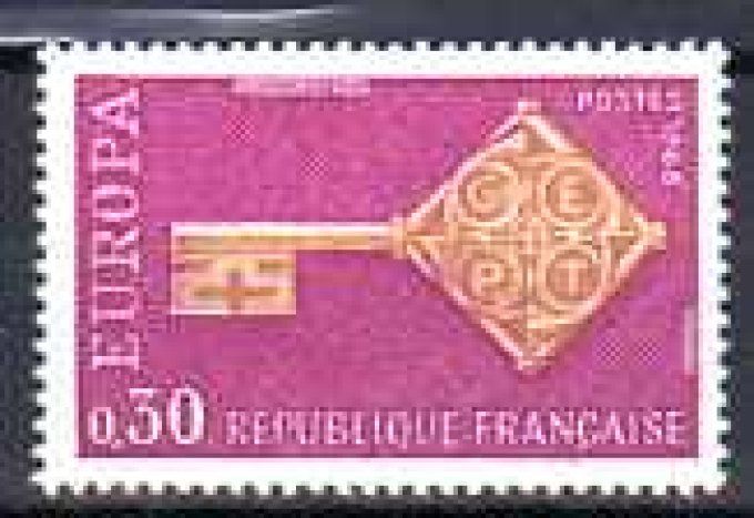 France 1968 - Yvert n° 1556 neuf ** luxe MNH