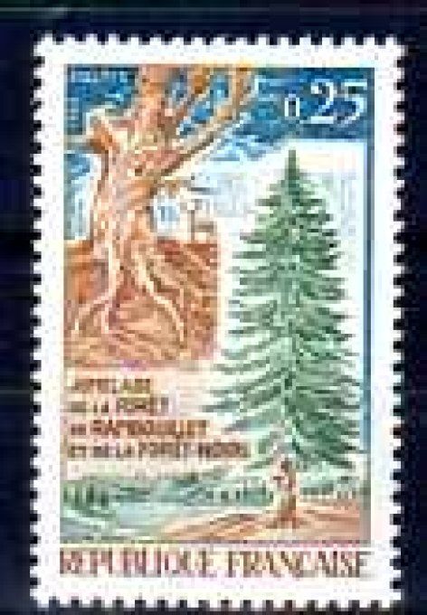 France 1968 - Yvert n° 1561 neuf ** luxe MNH