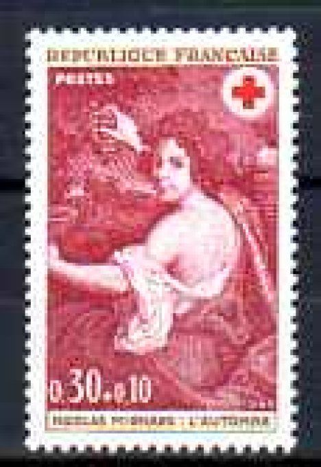 France 1968 - Yvert n° 1581 neuf ** luxe MNH