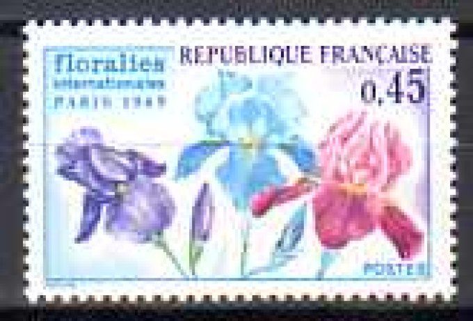 France 1969 - Yvert n° 1597 neuf ** luxe MNH