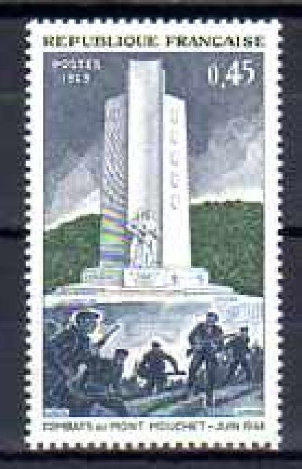 France 1969 - Yvert n° 1604 neuf ** luxe MNH