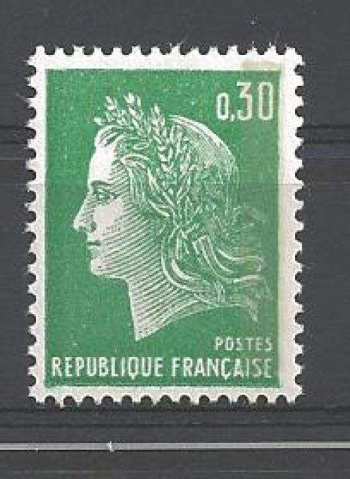 France 1969 - Yvert n° 1611b neuf ** luxe MNH
