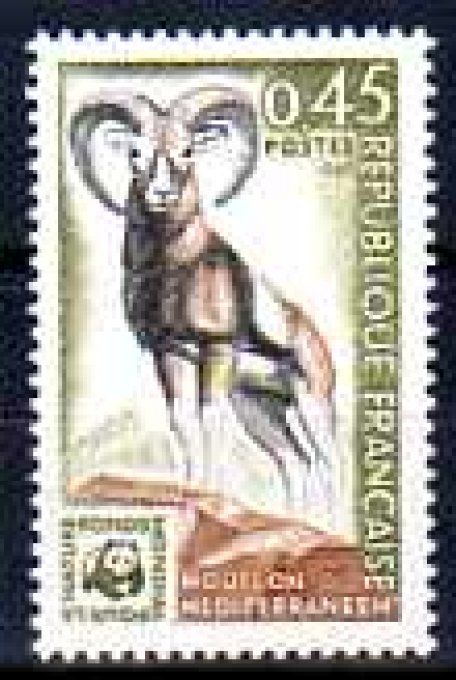 France 1969 - Yvert n° 1613 neuf ** luxe MNH