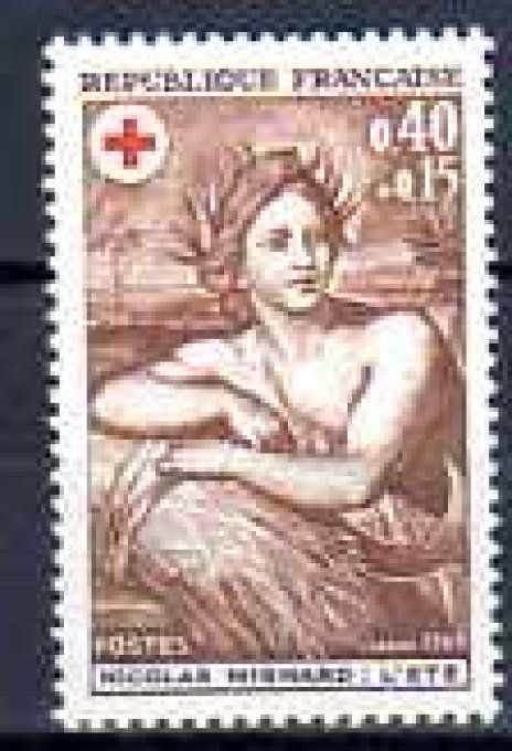 France 1969 - Yvert n° 1619 neuf ** luxe MNH