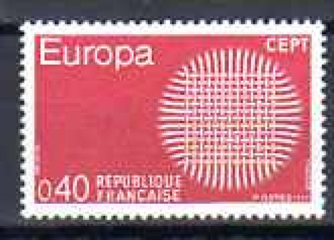 France 1970 - Yvert n° 1637 neuf ** luxe MNH
