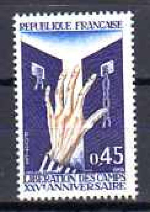 France 1970 - Yvert n° 1648 neuf ** luxe MNH