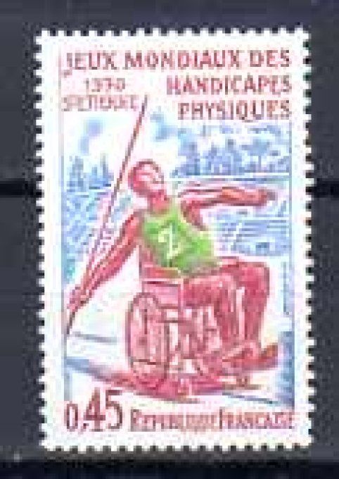 France 1970 - Yvert n° 1649 neuf ** luxe MNH