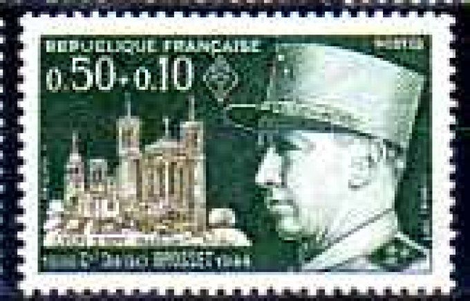 France 1971 - Yvert n° 1668 neuf ** luxe MNH