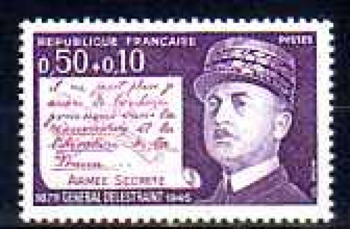 France 1971 - Yvert n° 1689 neuf ** luxe MNH