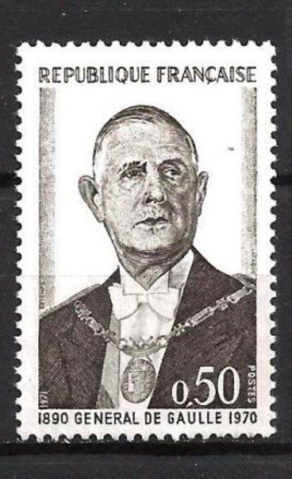 France 1971 - Yvert n° 1698 neuf ** luxe MNH