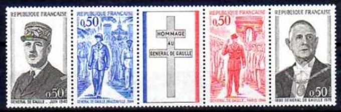 France 1971 - Yvert n° 1698A neuf ** luxe MNH