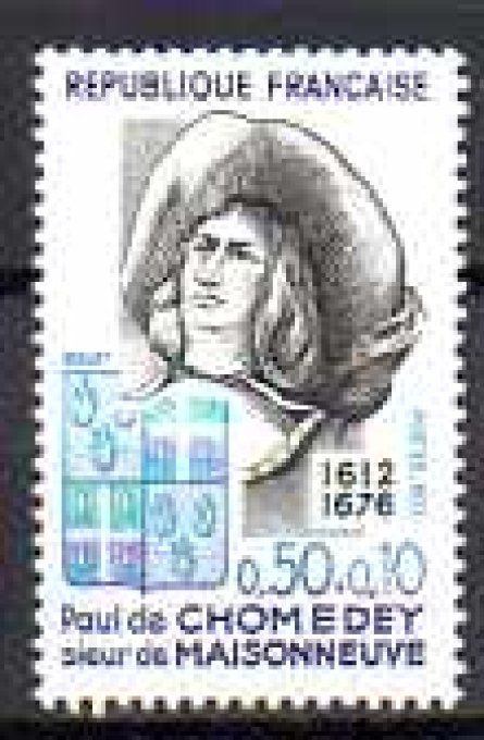 France 1972 - Yvert n° 1706 neuf ** luxe MNH