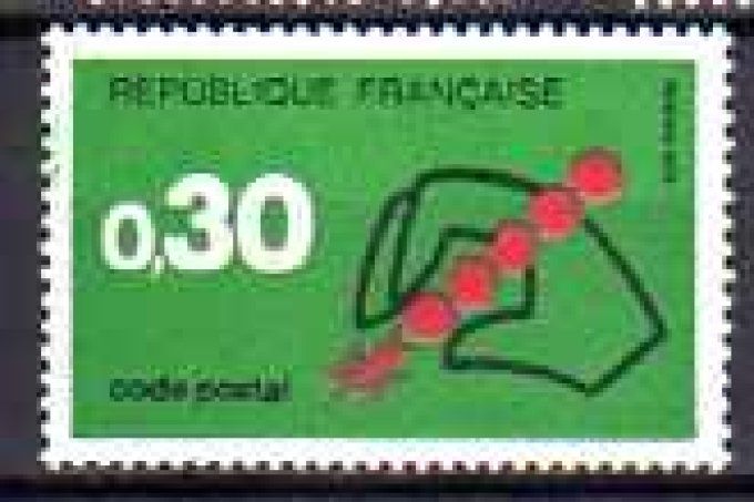 France 1972 - Yvert n° 1719 neuf ** luxe MNH