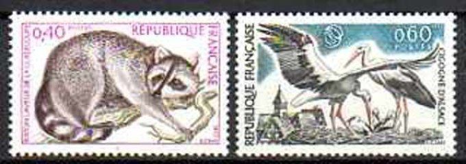 France 1973 - Yvert n° 1754 et 1755 neuf ** luxe MNH