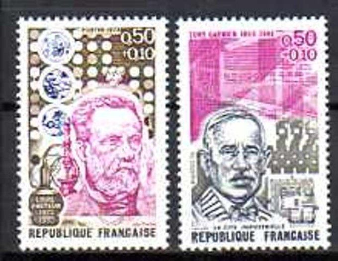 France 1973 - Yvert n° 1768 et 1769 neuf ** luxe MNH