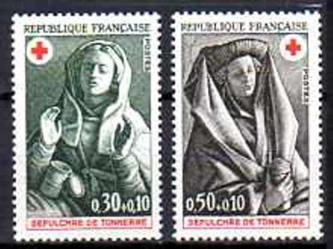France 1973 - Yvert n° 1779 et 1780 neuf ** luxe MNH