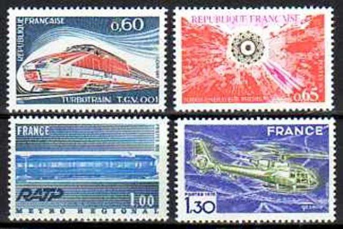 France 1974 - Yvert n° 1802 à 1805 neuf ** luxe MNH